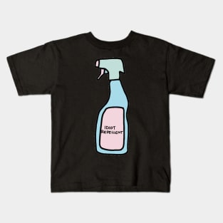 Idiot repellent Kids T-Shirt